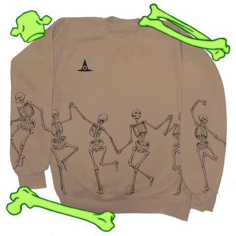 Danse Macabre Crew Neck - Tan